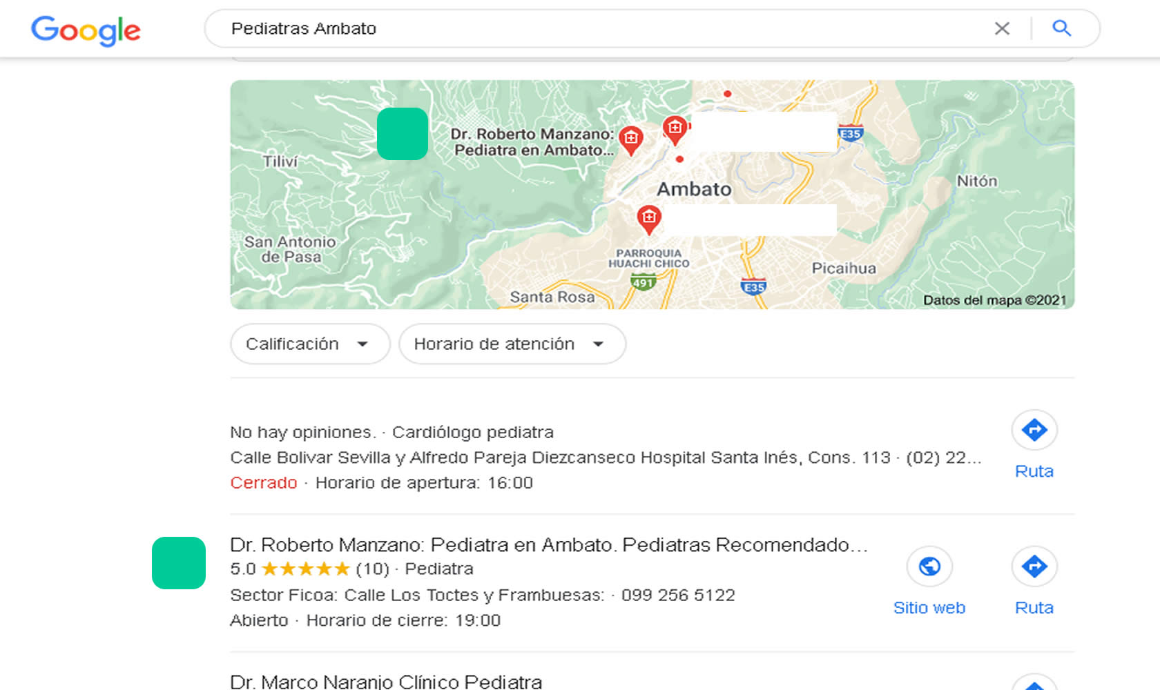 PEDIATRAS AMBATO